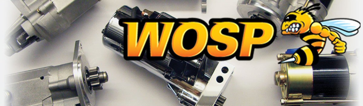 WOSP High Torque Gear Reduction Starter Motors